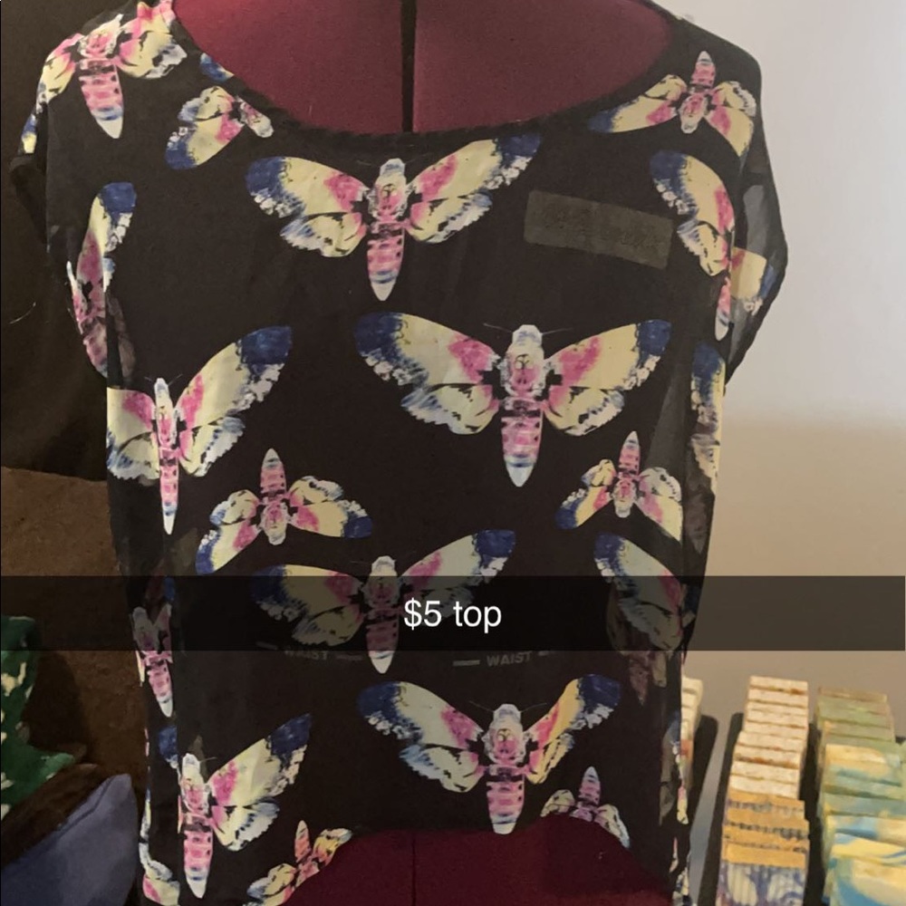 See through top